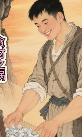 短剧《贪财之祸》海报