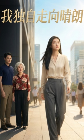 短剧《我独自走向晴朗》海报