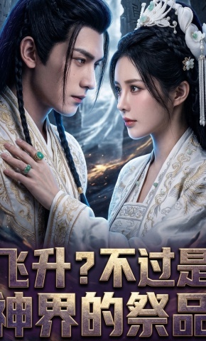 短剧《飞升？不过是神界的祭品》海报
