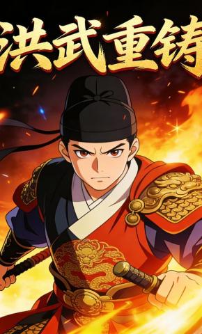 短剧《洪武重铸》海报