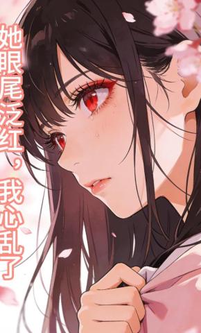 短剧《她眼尾泛红，我心乱了》海报