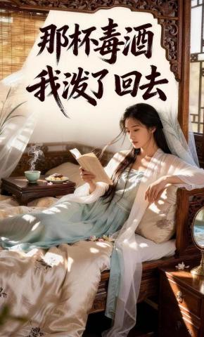 短剧《那杯毒酒我泼了回去》海报