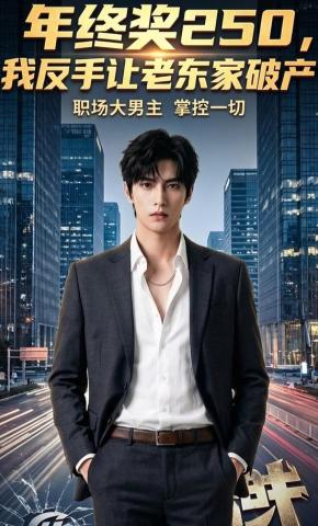 短剧《年终奖250，我反手让老东家破产》海报