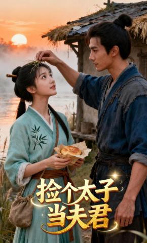 短剧《捡个太子当夫君》海报