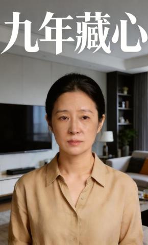 短剧《九年藏心》海报