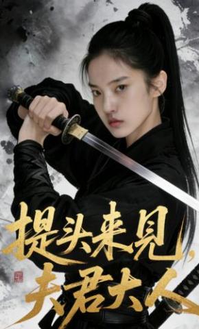 短剧《提头来见，夫君大人》海报