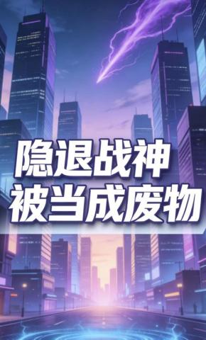 短剧《隐退战神被当成废物》海报