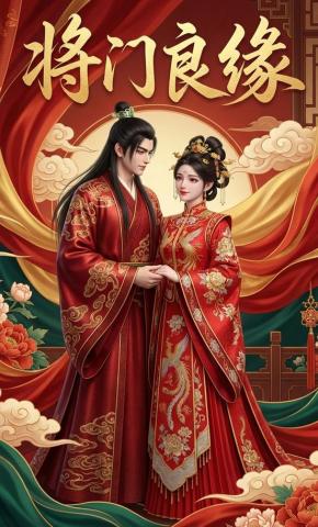 短剧《将门良缘》海报