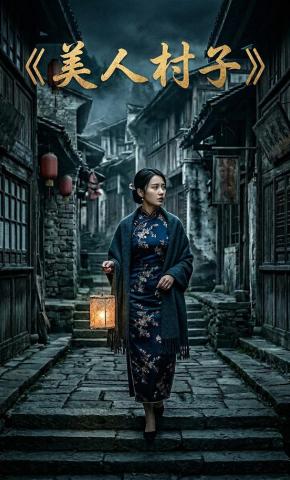 短剧《美人村子》海报