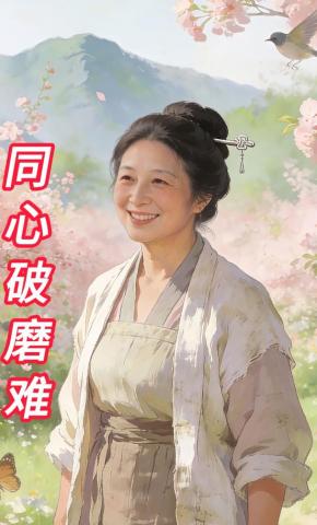 短剧《同心破磨难》海报