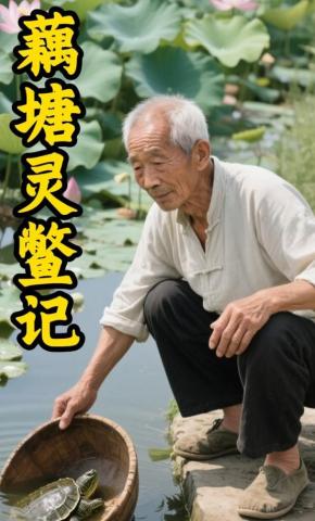 短剧《藕塘灵鳖记》海报