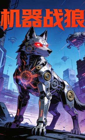 短剧《机器战狼6》海报