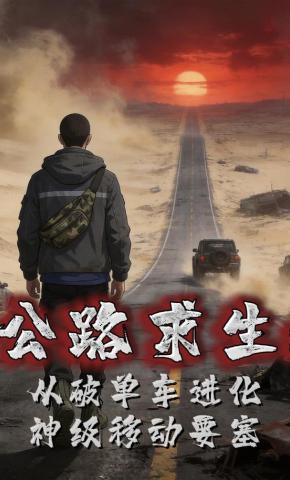 短剧《公路求生：从破单车进化神级移动要塞》海报