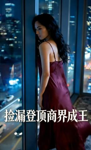 短剧《捡漏登顶商界成王》海报