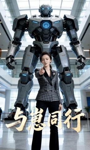 短剧《与崽同行》海报