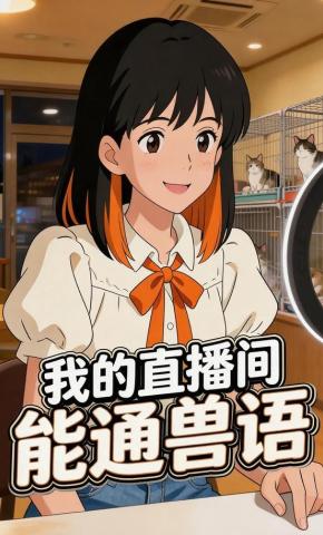 短剧《我的直播间能通兽语》海报