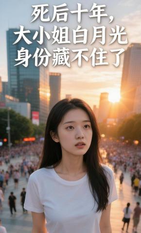 短剧《死后十年，大小姐白月光身份藏不住了》海报