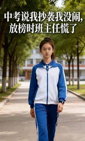 短剧《中考说我抄袭我没闹，放榜时班主任慌了》海报