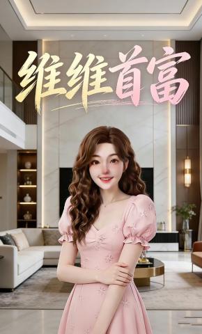 短剧《维维首富》海报