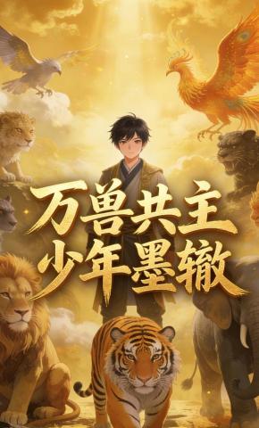 短剧《万兽共主少年墨辙》海报