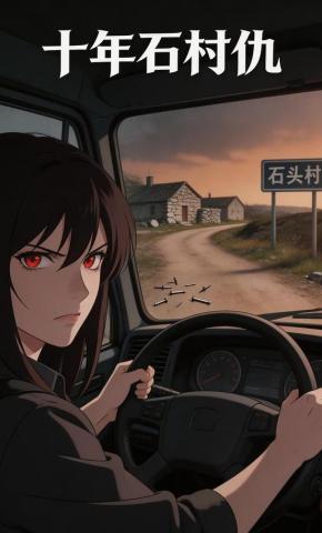 短剧《十年石村仇》海报