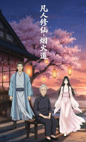 短剧《凡人修仙·烟火道》海报