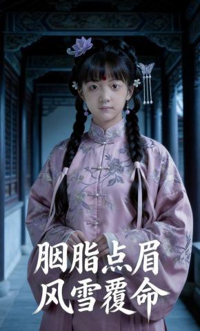 短剧《胭脂点眉风雪覆命》海报
