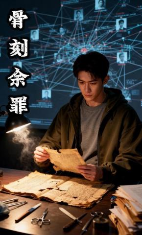 短剧《骨刻余罪》海报