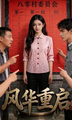 短剧《风华重启》海报