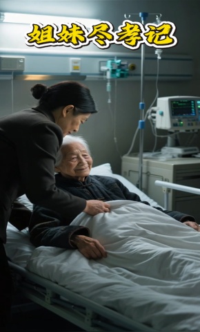 短剧《姐妹尽孝记》海报