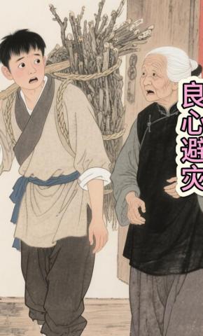 短剧《良心避灾》海报