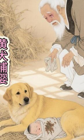 短剧《黄犬哺婴》海报
