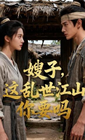 短剧《嫂子，这乱世江山你要吗》海报