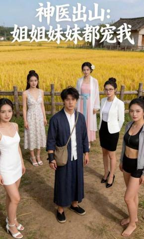 短剧《神医出山姐姐妹妹都宠我》海报