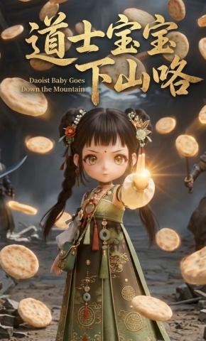 短剧《道宝宝下山咯》海报