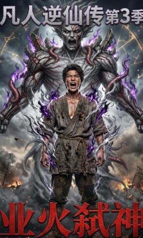 短剧《凡人逆仙传第3季：业火弑神》海报