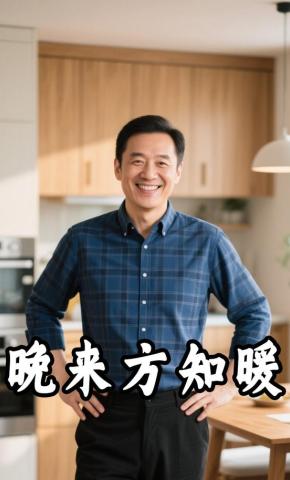 短剧《晚来方知暖》海报