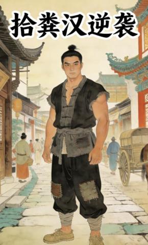 短剧《拾粪汉逆袭》海报