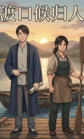 短剧《渡口候归人》海报