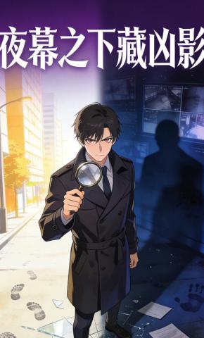 短剧《夜幕之下藏凶影》海报
