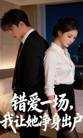 短剧《错爱一场，我让她净身出户》海报