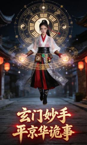 短剧《玄门妙手平京华诡事》海报