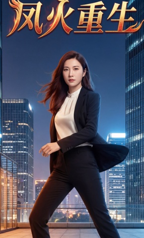 短剧《凤火重生》海报