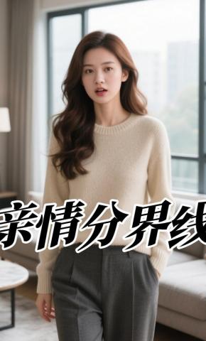 短剧《亲情分界线》海报