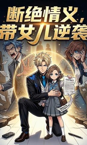 短剧《断绝情义，带女儿逆袭》海报