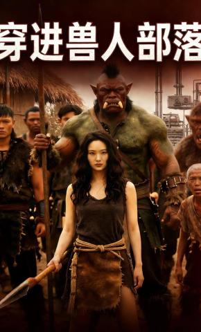短剧《穿进兽人部落》海报