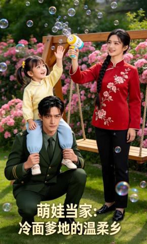 短剧《萌娃当家:冷面爹地的温柔乡》海报