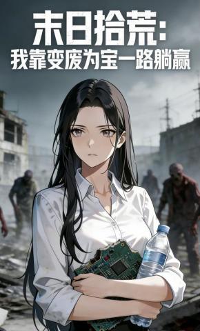 短剧《末日拾荒：我靠变废为宝一路躺赢》海报