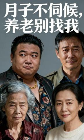 短剧《月子不伺候，养老别找我》海报
