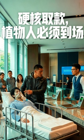 短剧《硬核取款，植物人必须到场》海报